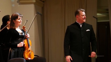 Второй концерт собственного абонемента №18 ГСО РТ в Московской филармонии.
The second concert of own subscription No.18 of TNSO in the Moscow Philharmonic.
ТР ДСОның Мәскәү филармониясендә үзенең 18нче санлы абонементы буенча икенче концерты.